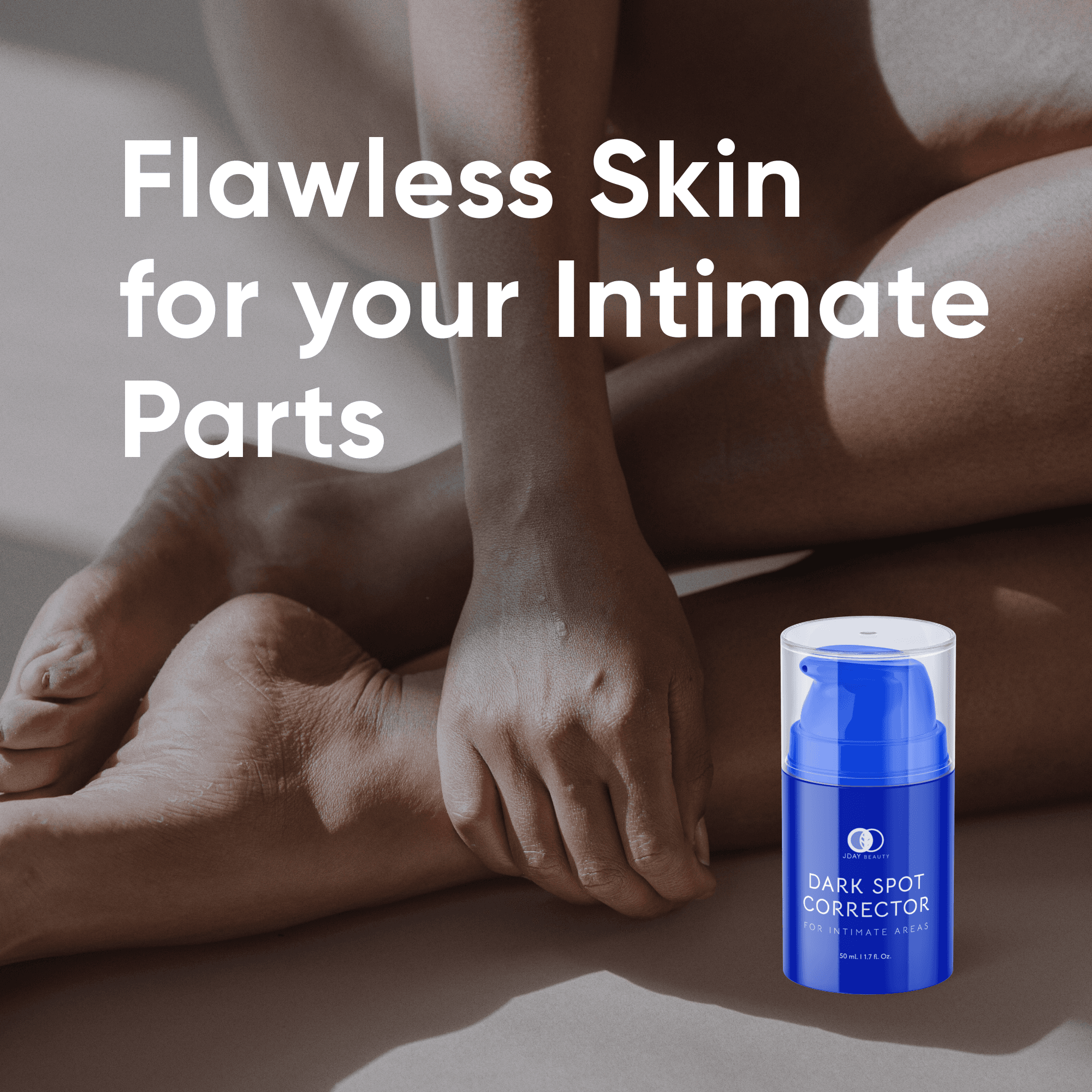 Dark Spot Corrector for intimate areas: Flawless skin for your intimate parts, the bottle