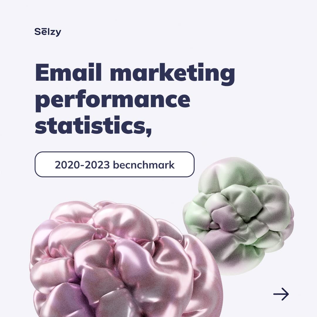 Email marketing performance statistics, the 2020-2023 benchmark: cover