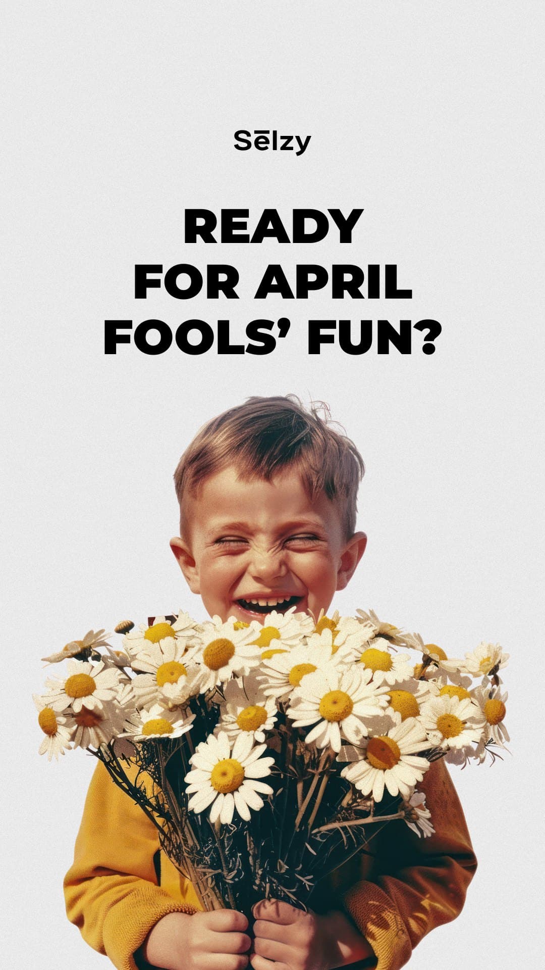 Instagram story: Ready for April Fools' fun?