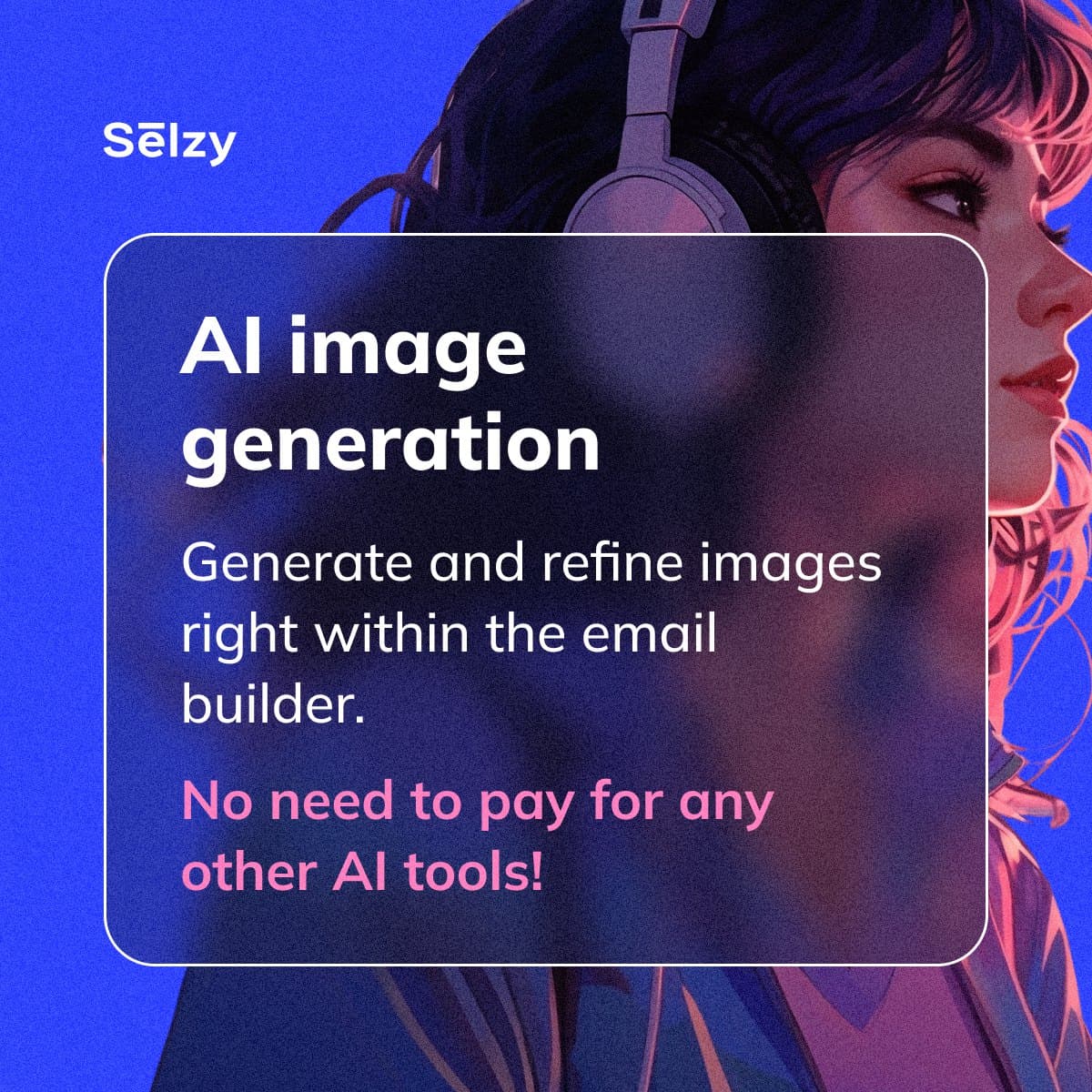 Instagram carousel: AI email builder features, page 6