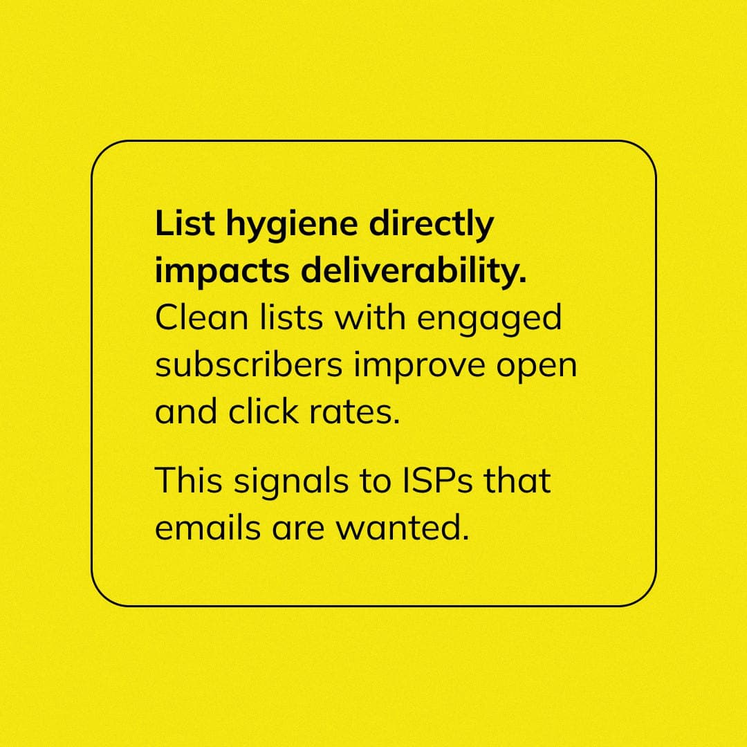 Instagram carousel: How list hygiene can improve deliverability, page 2