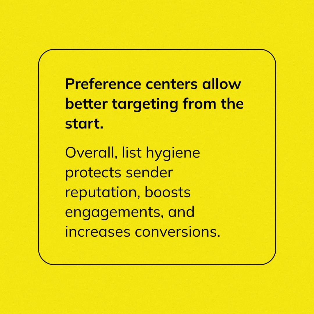 Instagram carousel: How list hygiene can improve deliverability, page 10
