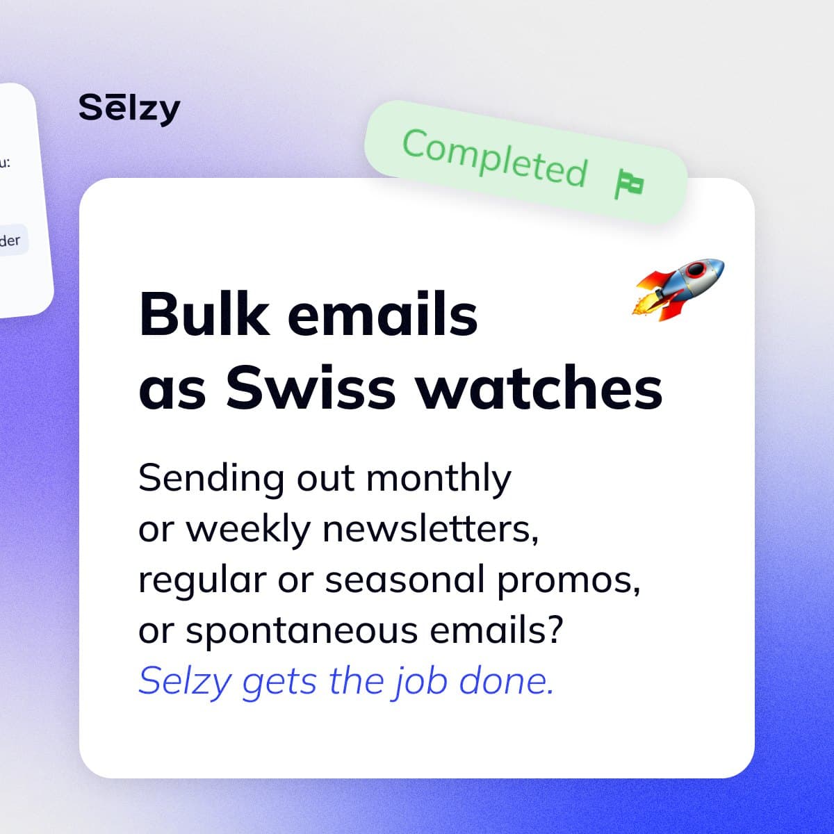 Instagram carousel: Save time with a reliable email tool, page 5