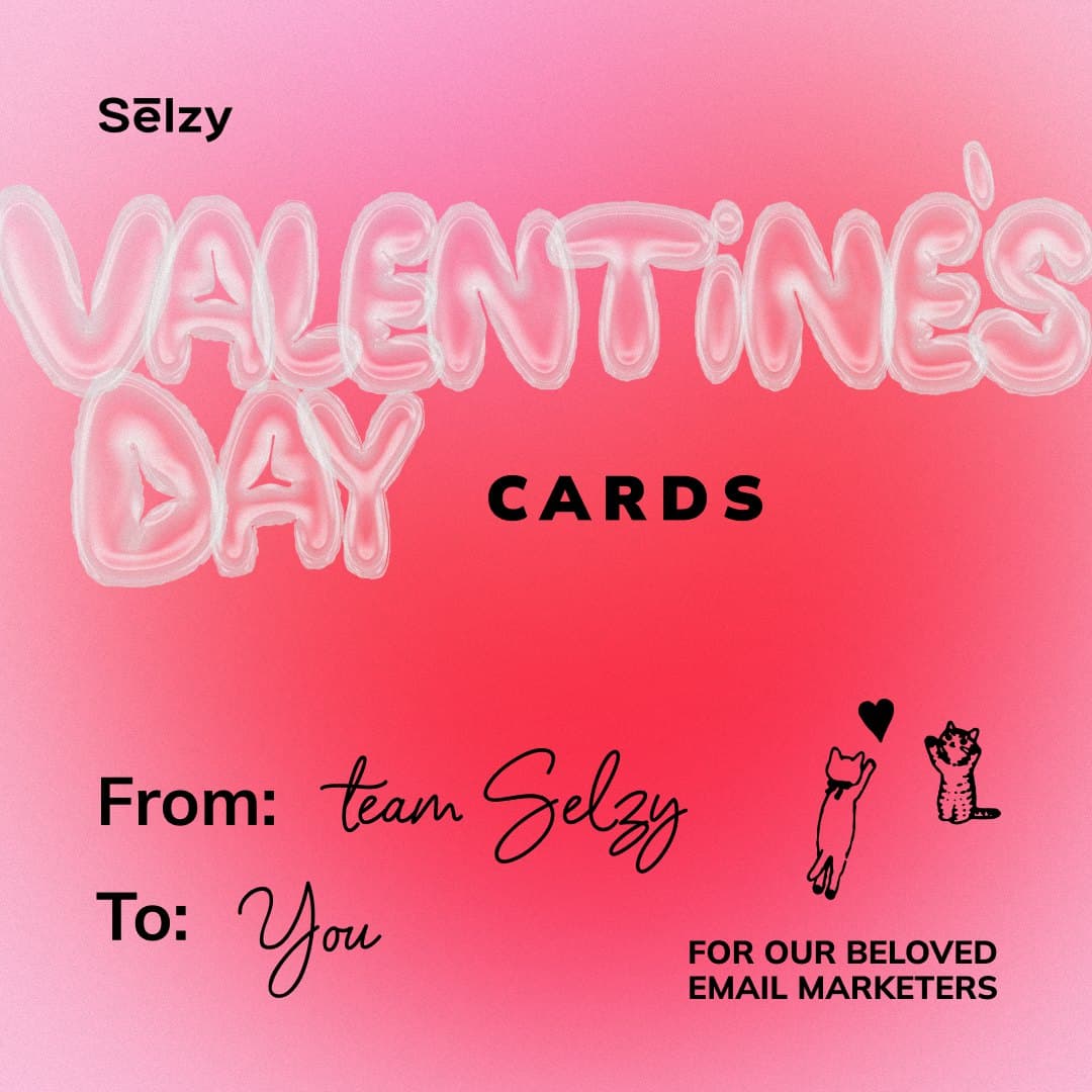 Instagram carousel: Valentine's Day cards